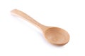 wooden spoon isolated on a white background Royalty Free Stock Photo