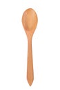 Wooden spoon isolated on white. Clipping path. Royalty Free Stock Photo
