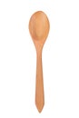 Wooden spoon isolated on white. Clipping path. Royalty Free Stock Photo