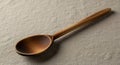 A wooden spoon rests on a Royalty Free Stock Photo