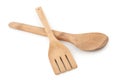 Wooden spoon and stirrer Royalty Free Stock Photo