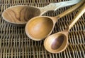 Wooden spoons, still life Royalty Free Stock Photo