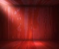 Wooden Spotlight Room Background Red Texture