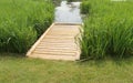 Wooden Stage for Fishing. Royalty Free Stock Photo