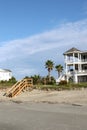 Wooden stair to the beach