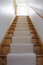 Wooden staircase Royalty Free Stock Photo
