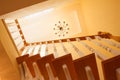 Wooden staircase Royalty Free Stock Photo