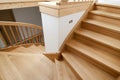 Wooden staircase