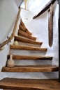 Wooden stairs