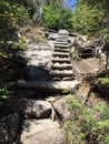 Wooden stairs