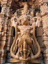 Wooden statue at the Sanctuary of Truth, Pattaya, Thailand