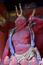 Temple guardian in buddhist temple