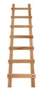 Wooden step ladder Royalty Free Stock Photo