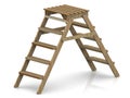 Wooden stepladder