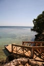 Wooden Steps to Water