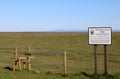 Wooden stile, Pilling Marsh and Black Combe