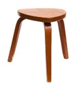 Wooden stool Royalty Free Stock Photo