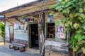 Wooden storefront, Livingston, Guatemala