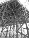 Wooden structure in the forest Royalty Free Stock Photo