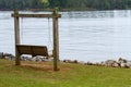 Wooden Swing Out Along Lake Murray