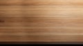 wooden table background. background of barrel shape, free, empty, space. generative ai Royalty Free Stock Photo