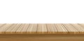 Wooden table foreground, wood tabletop front view Royalty Free Stock Photo