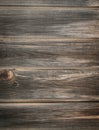 Wooden table made from old shabby planks Royalty Free Stock Photo