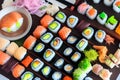 sushi and chopsticks, inspired by Maki Haku