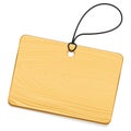 Wooden Tag