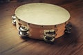 Wooden tambourine