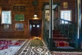 Wooden tatar mosque interior in Kruszyniany, Poland