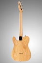 Wooden telecaster guitar