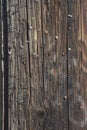 Wooden telephone pole closeup Royalty Free Stock Photo