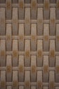 Wooden texture background braided basket