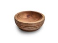 Wooden textured mortar bowl plate , cut out isolated