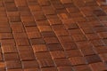 Wooden tiles with embossed detail. Decorated wooden textured background