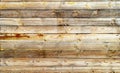 Wooden timber wall. Old wood texture. Brown and yellow natural simple wooden texture material background Royalty Free Stock Photo