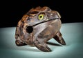 Wooden toad Royalty Free Stock Photo