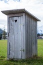 Wooden toilet