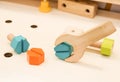 Wooden tool toys