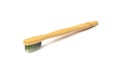 Wooden Toothbrush Isolated