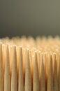 Wooden Toothpicks Close-up