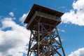 Wooden tower in Fojutowo, Poland