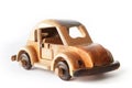 Wooden Toy Car Royalty Free Stock Photo