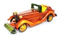 Wooden toy car Royalty Free Stock Photo