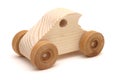 Wooden Toy Car Royalty Free Stock Photo