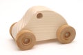 Wooden Toy Car Royalty Free Stock Photo