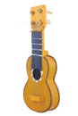 Wooden toy guitar Royalty Free Stock Photo