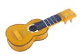 Wooden toy guitar Royalty Free Stock Photo