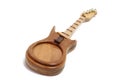 Wooden toy guitar Royalty Free Stock Photo